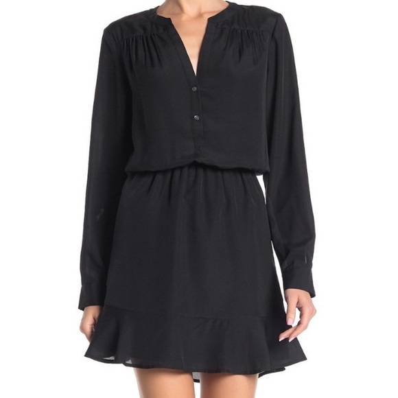 JOIE 🖤 Acey Long Sleeve Dress NWT - Picture 2 of 8